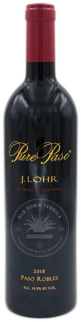 J. Lohr Pure Paso Red Wine Paso Robles 2018 - Old Town Tequila