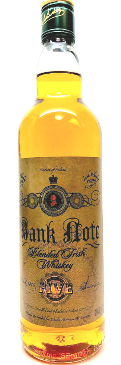 bank note whiskey