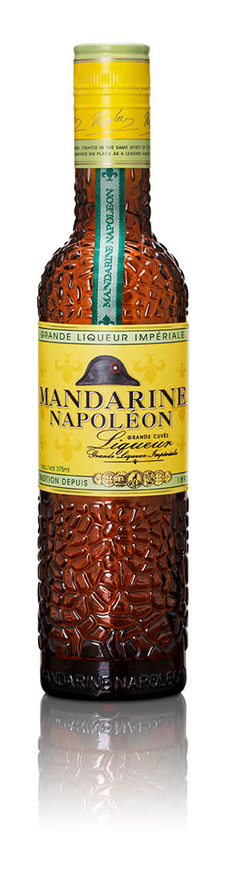 Bottle of Mandarine Napoleon liqueur Stock Photo - Alamy