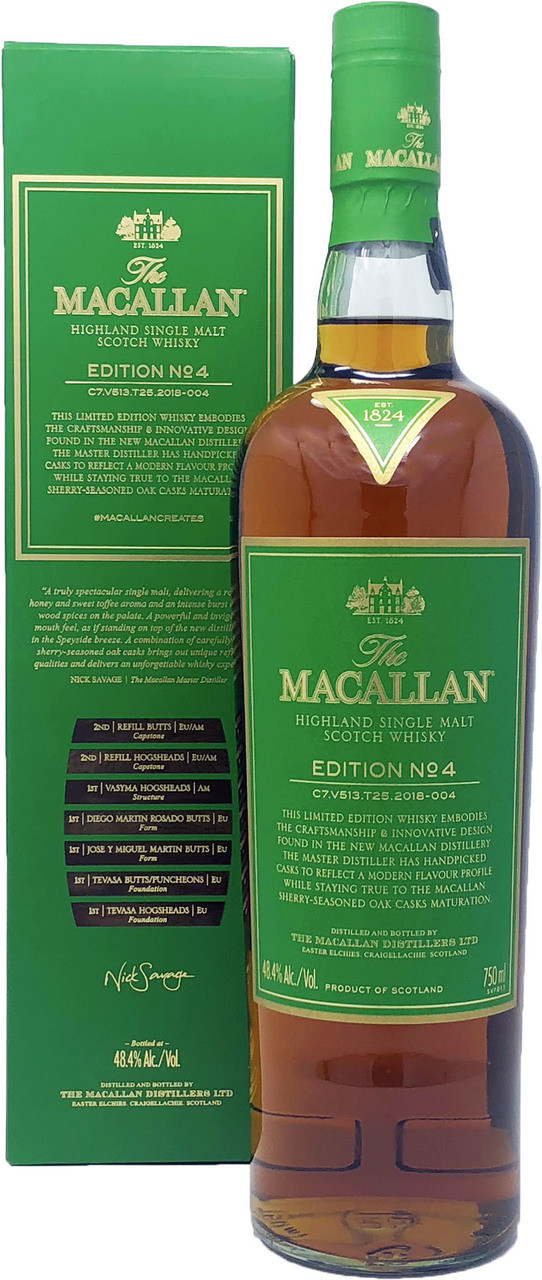The Macallan Edition No. 2 Single Malt Scotch Whisky