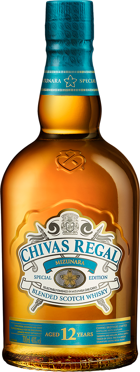 Chivas Regal Scotch Whisky 12 Year Old Mizunara Edition