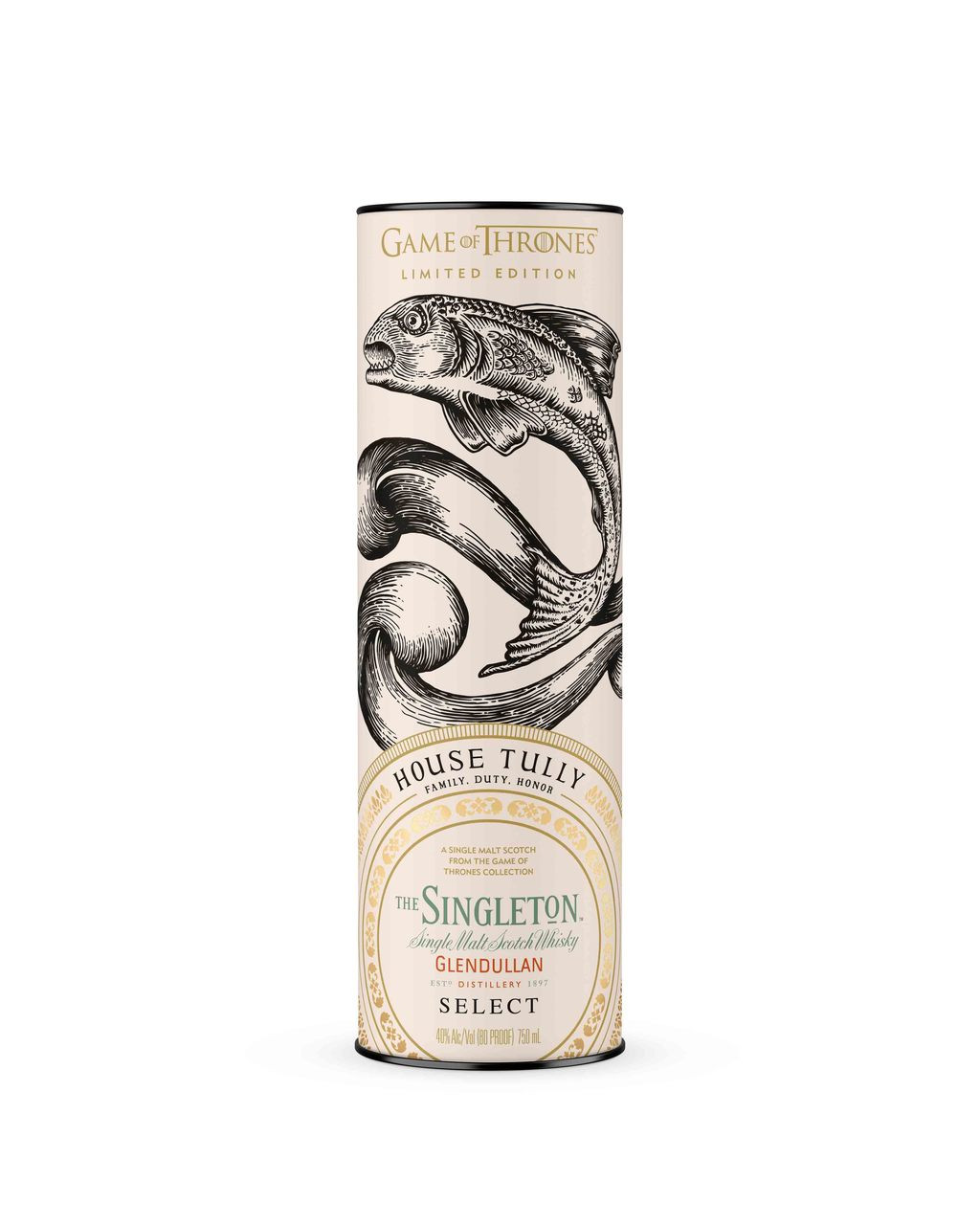 Singleton Game of Thrones House Tully Glendullan Select Scotch