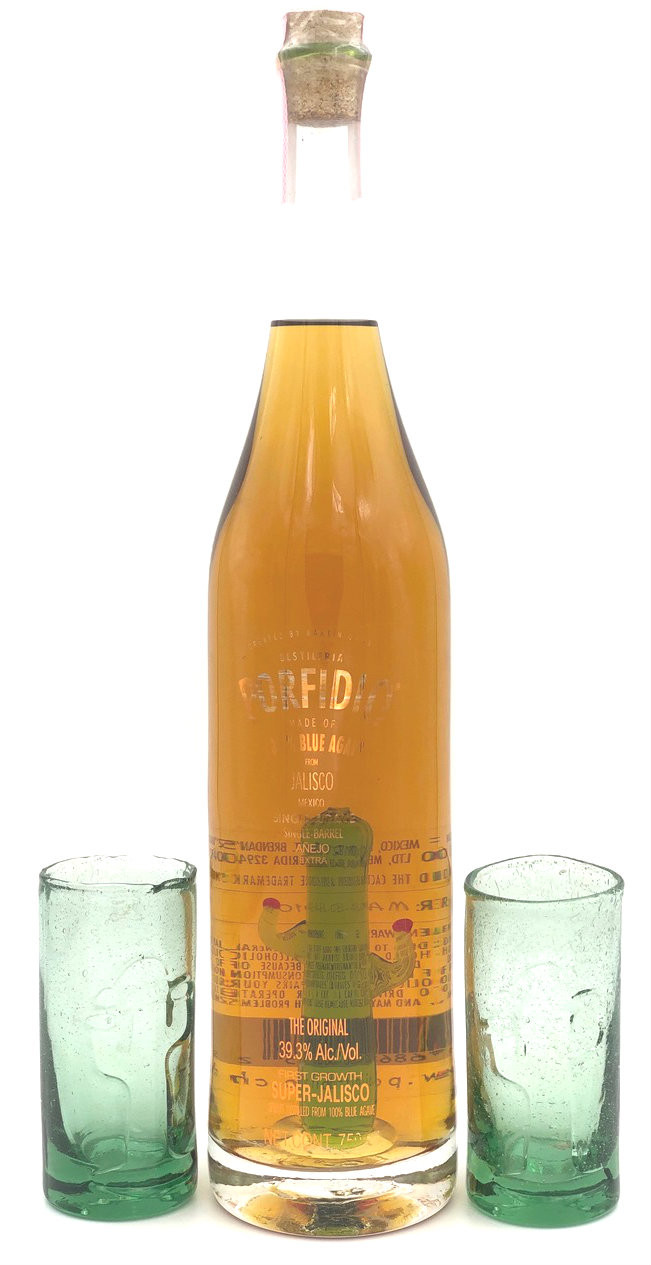 Porfidio Single Barrel Extra Anejo The Original with Two Handmade
