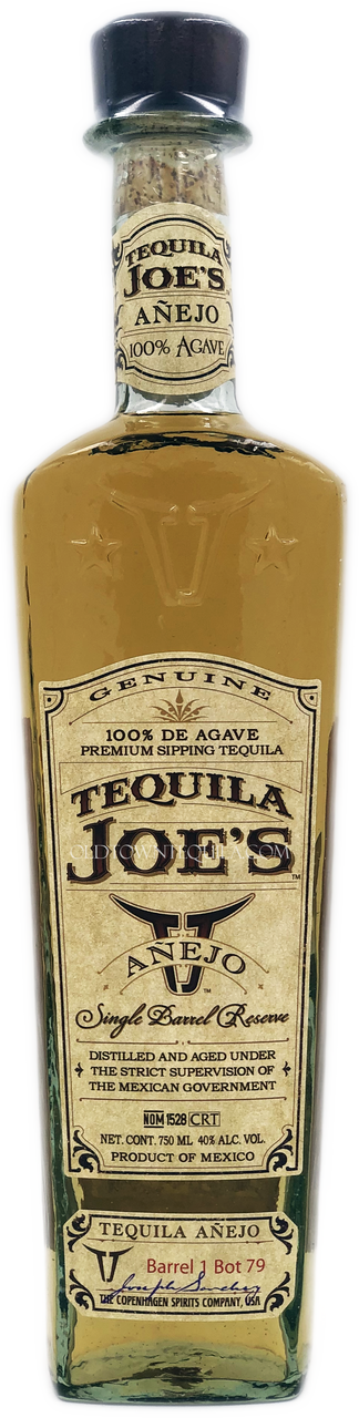 Tequila Joe's Single Barrel Anejo Tequila - Old Town Tequila