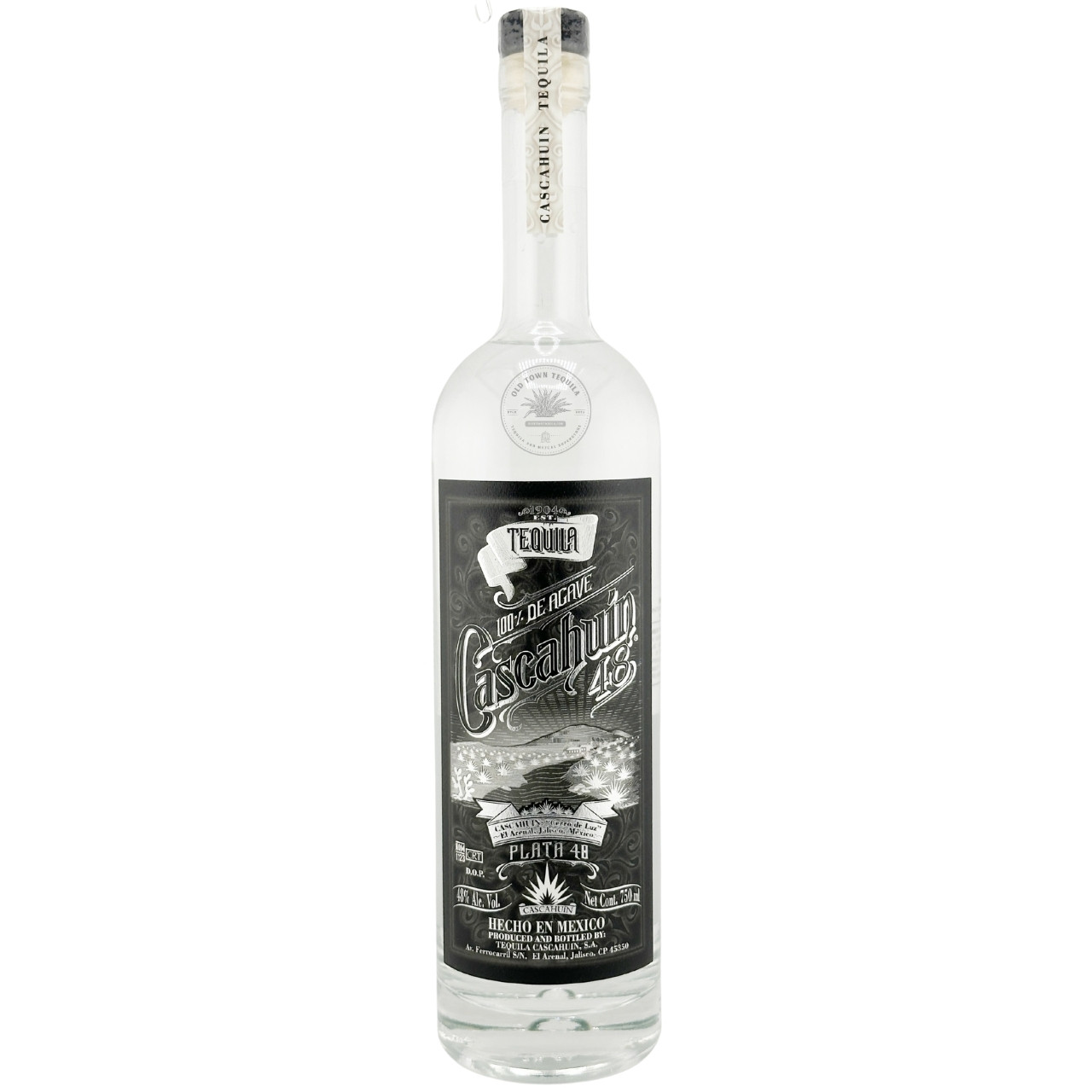 Cascahuin 48 Plata Tequila - Old Town Tequila