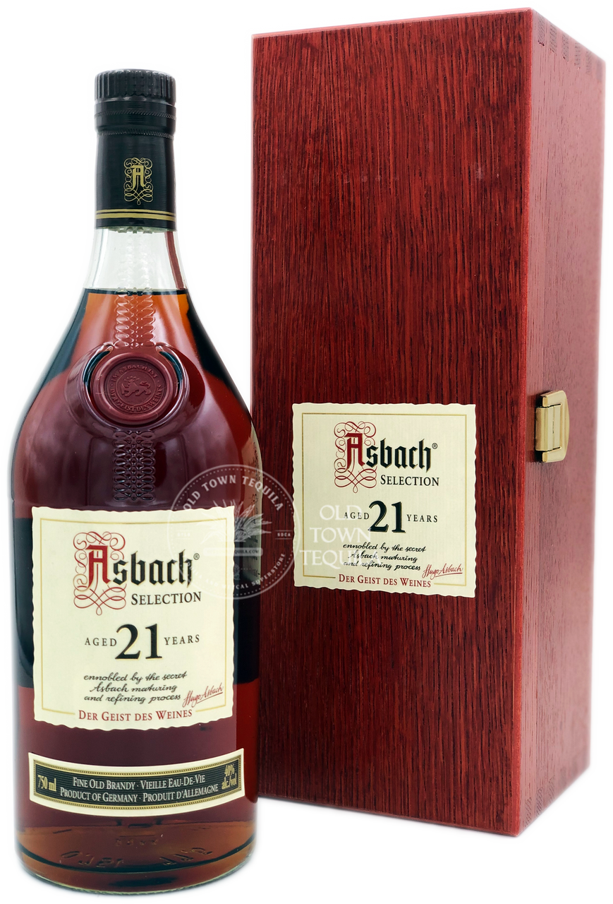Asbach Selection Brandy 750ml Old Tequila - Years Aged Town 21