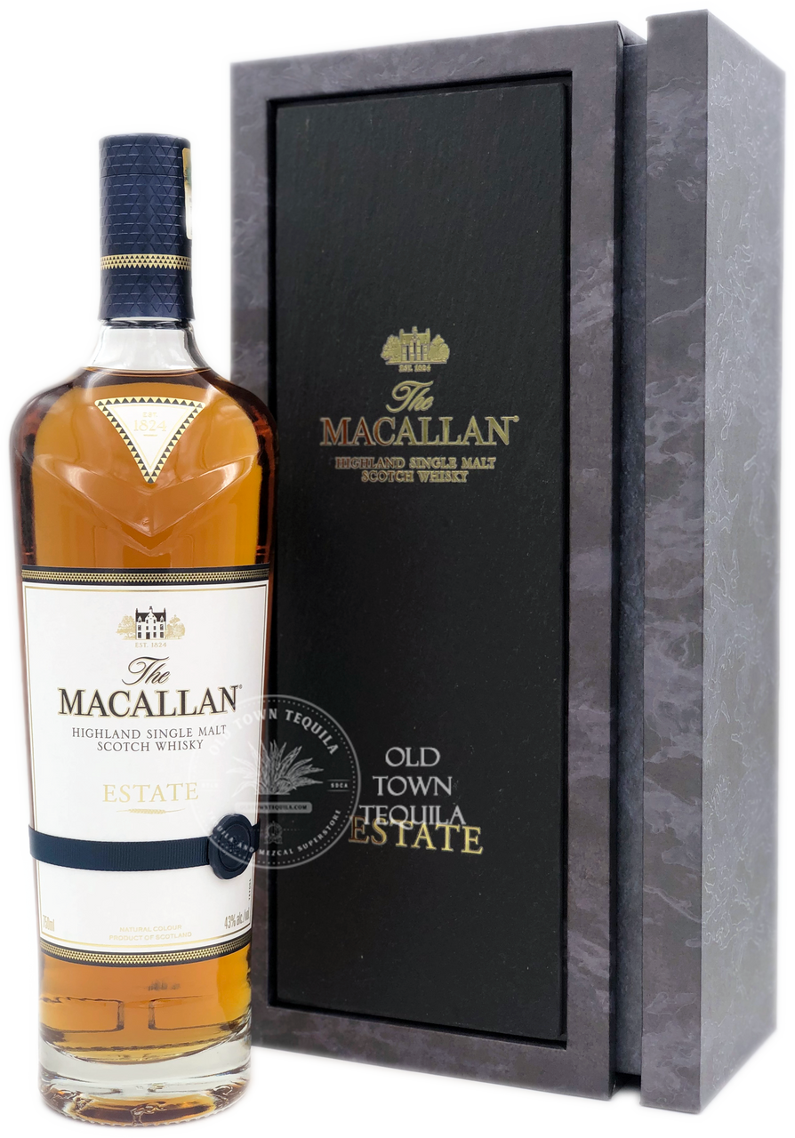 The Macallan Estate Highland Single Malt Scotch Whisky 750ml