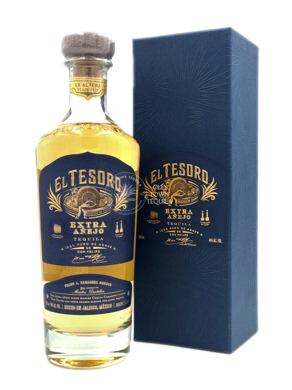 El Tesoro Extra Anejo Tequila - Old Town Tequila