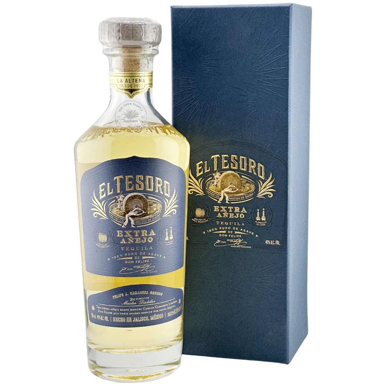 El Tesoro Extra Anejo Tequila - Old Town Tequila