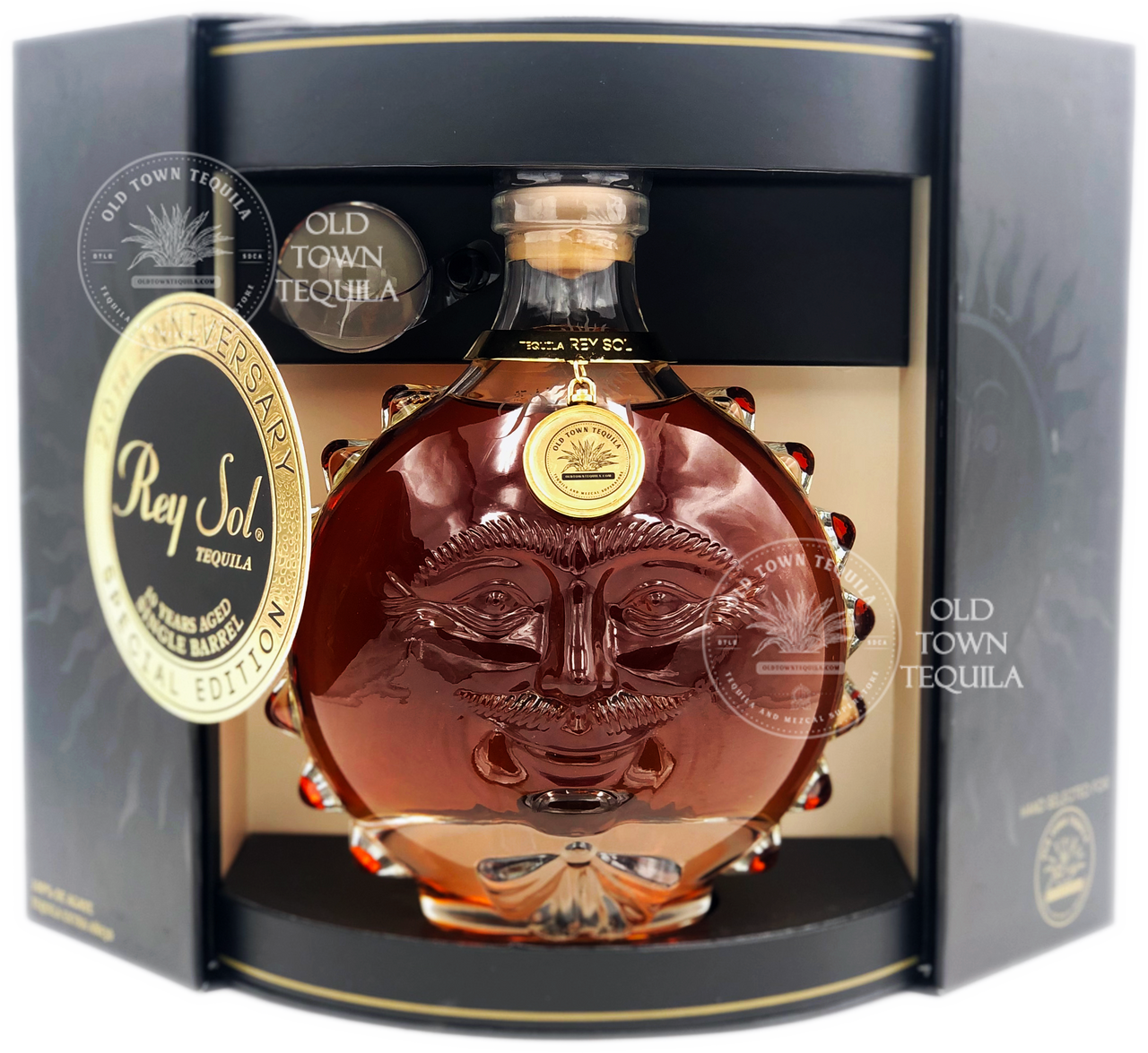 Rey Sol 20th Anniversary 10 Years Aged Old Town Tequila Special Edition