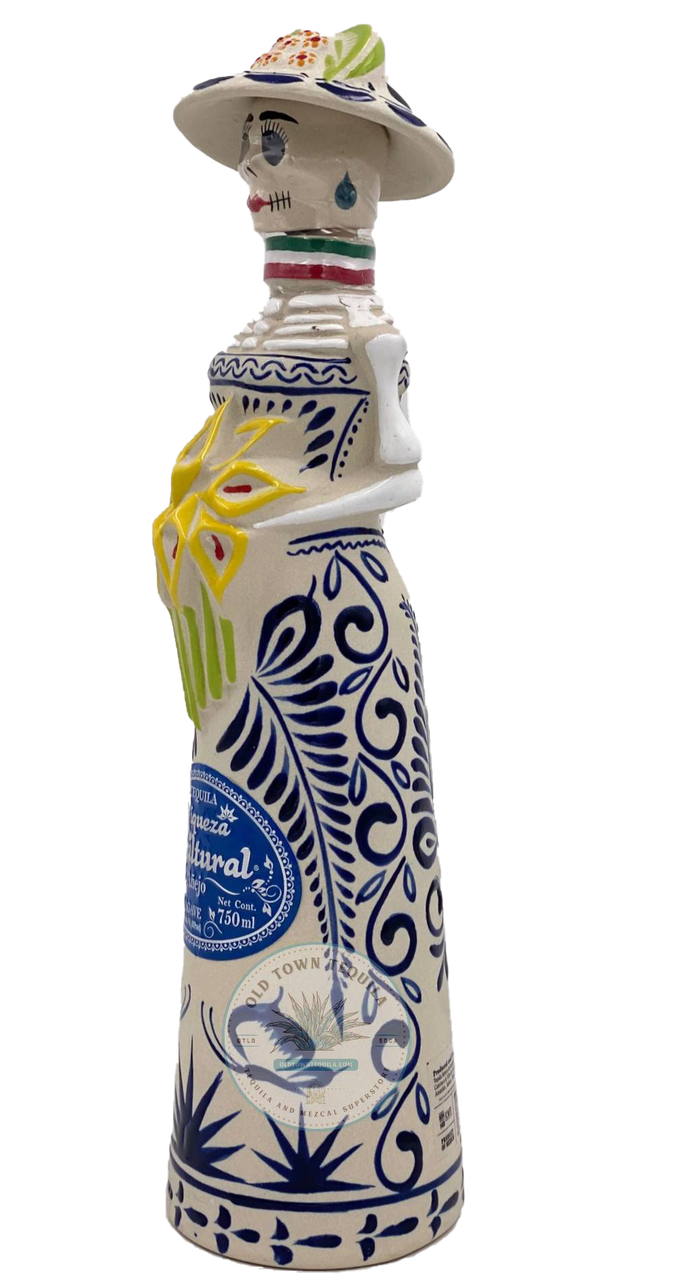 Riqueza Cultural Catrina Ceramica Anejo Tequila Old Town Tequila Riqueza Cultural Catrina Ceramica Anejo Tequila Old Town Tequila