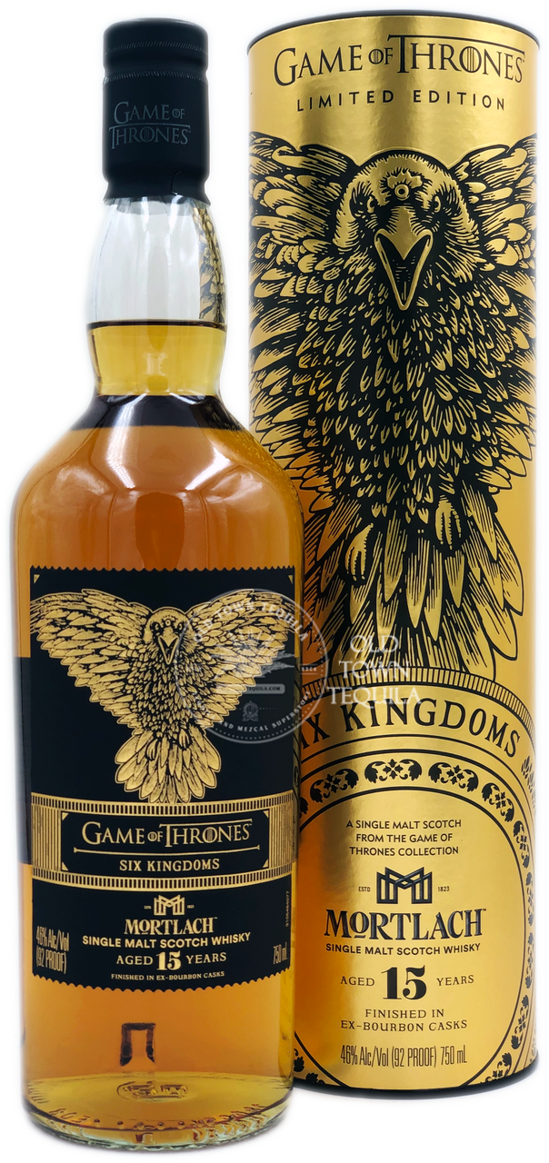 Game of Thrones Six Kingdoms Mortlach 15 Years Single Malt Scotch Whisky  750ml