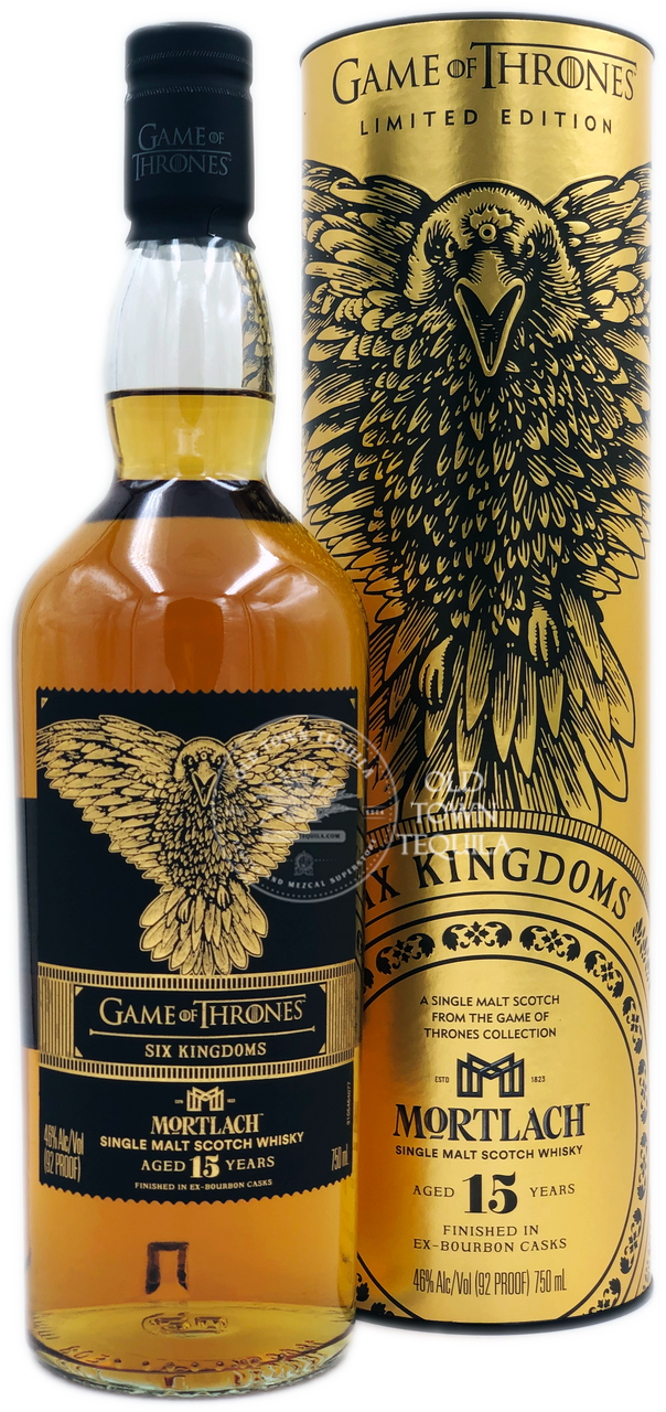 Game of Thrones Six Kingdoms Mortlach 15 Years Single Malt Scotch Whisky  750ml