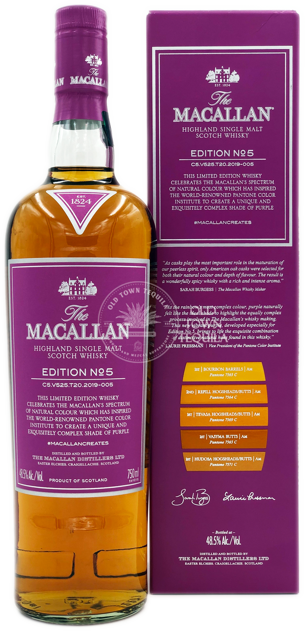 The Macallan Edition No. 5 Scotch Whisky