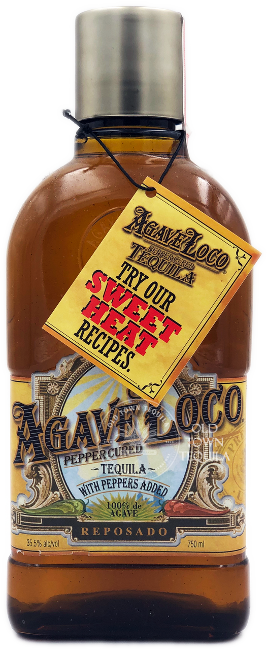 Agave Loco Pepper Cured Reposado Tequila 750ml - Old Town Tequila