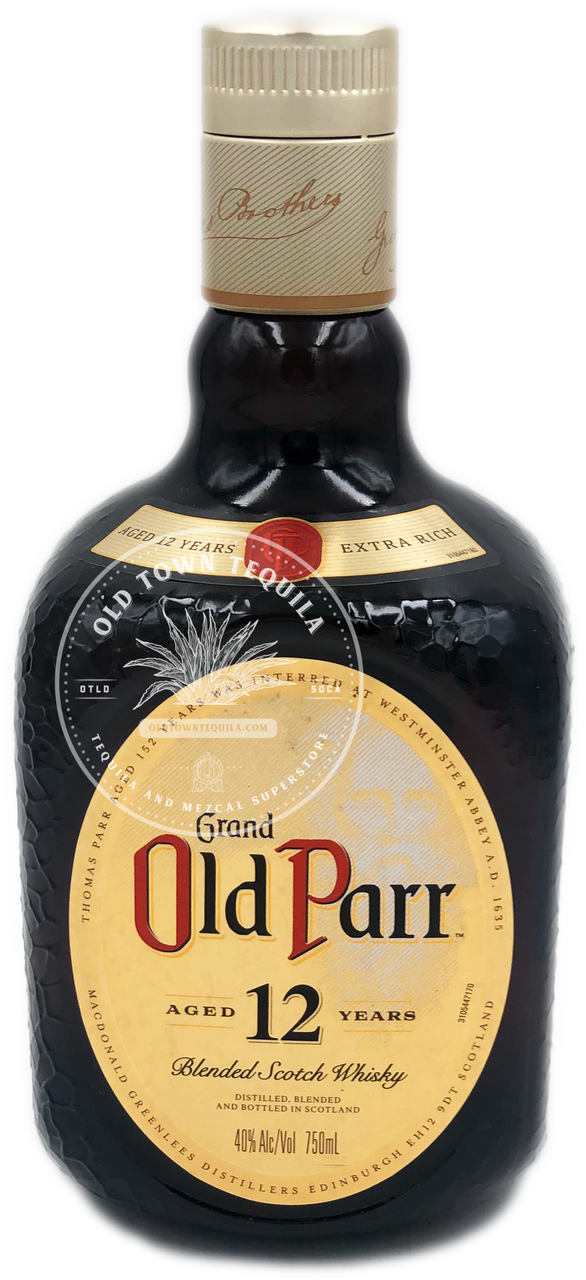 Grand Old Parr 18 Year Scotch