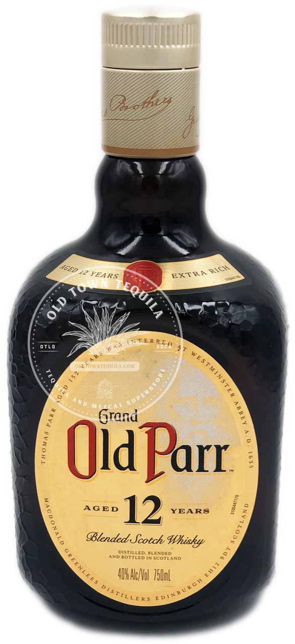 Grand Old Parr Aged 12 Years Blended Scotch Whisky - Old Town Tequila