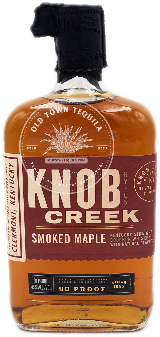 Knob Creek Smoked Maple Kentucky Straight Bourbon Whiskey 750ml Old