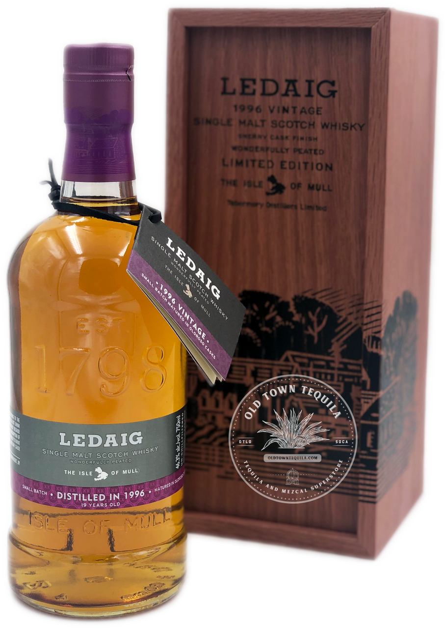 Ledaig 1996 Vintage Single Malt Scotch Whisky 750ml - Old Town Tequila