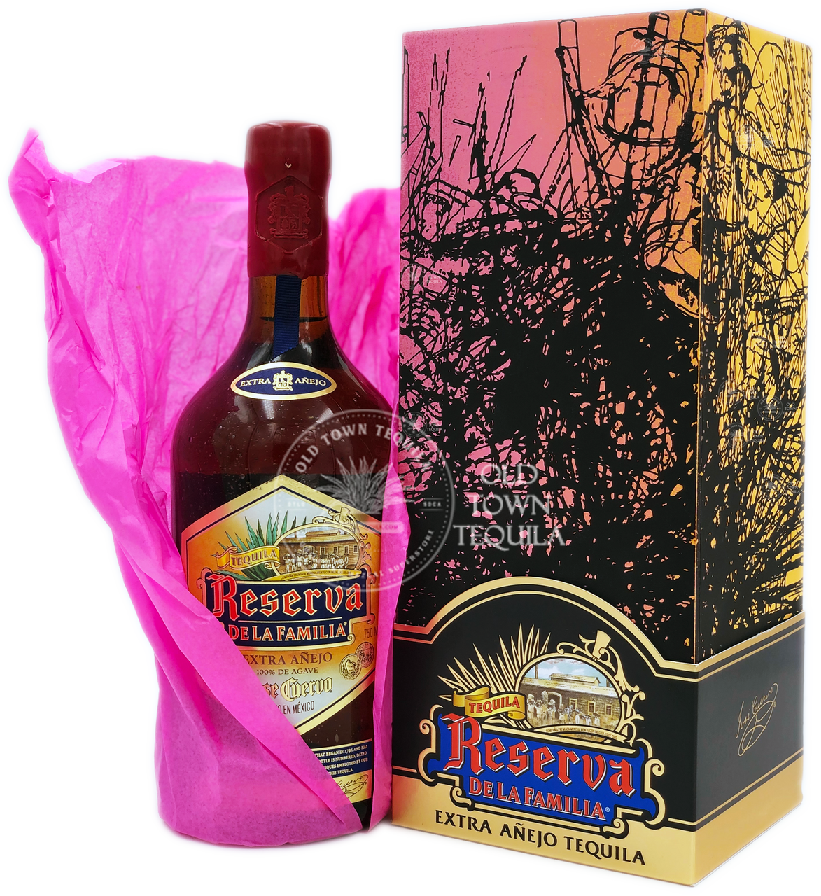 Jose Cuervo Reserva De La Familia Extra Anejo Tequila 2019 Edition Pink Old Town Tequila 3766