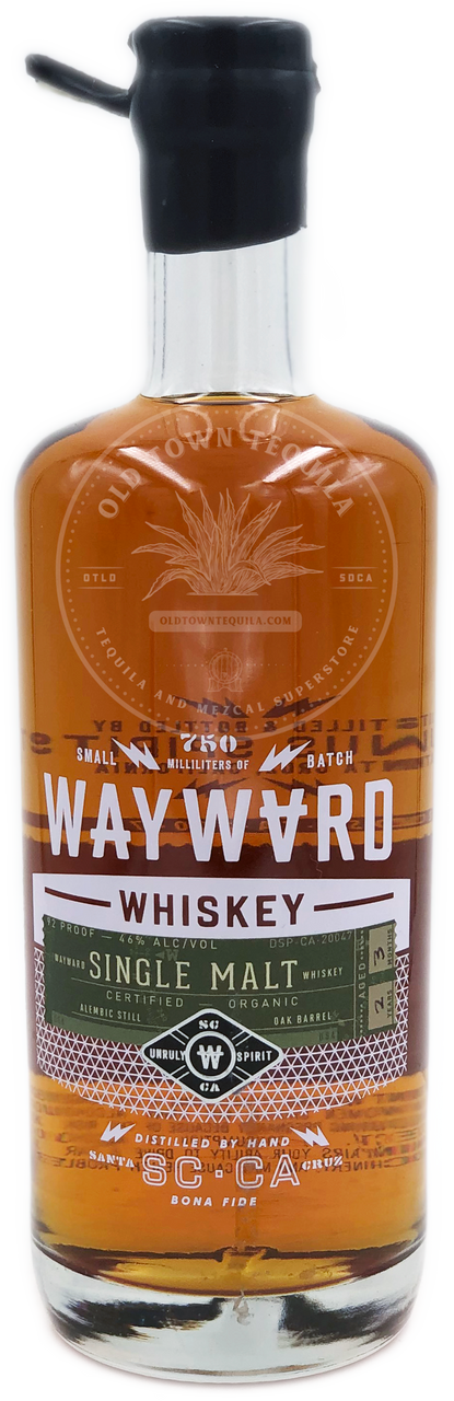 Wayward Single Malt Whiskey 750ml Old Town Tequila