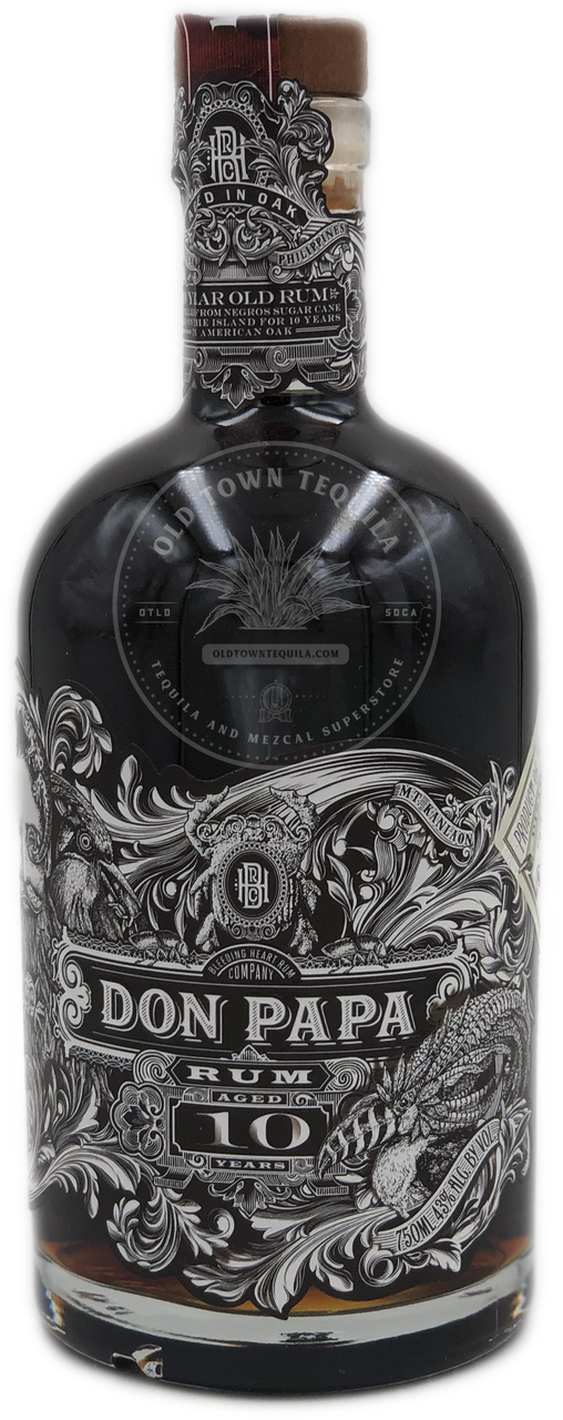 Don Papa Rum Aged 10 Years 750ml - Old Town Tequila