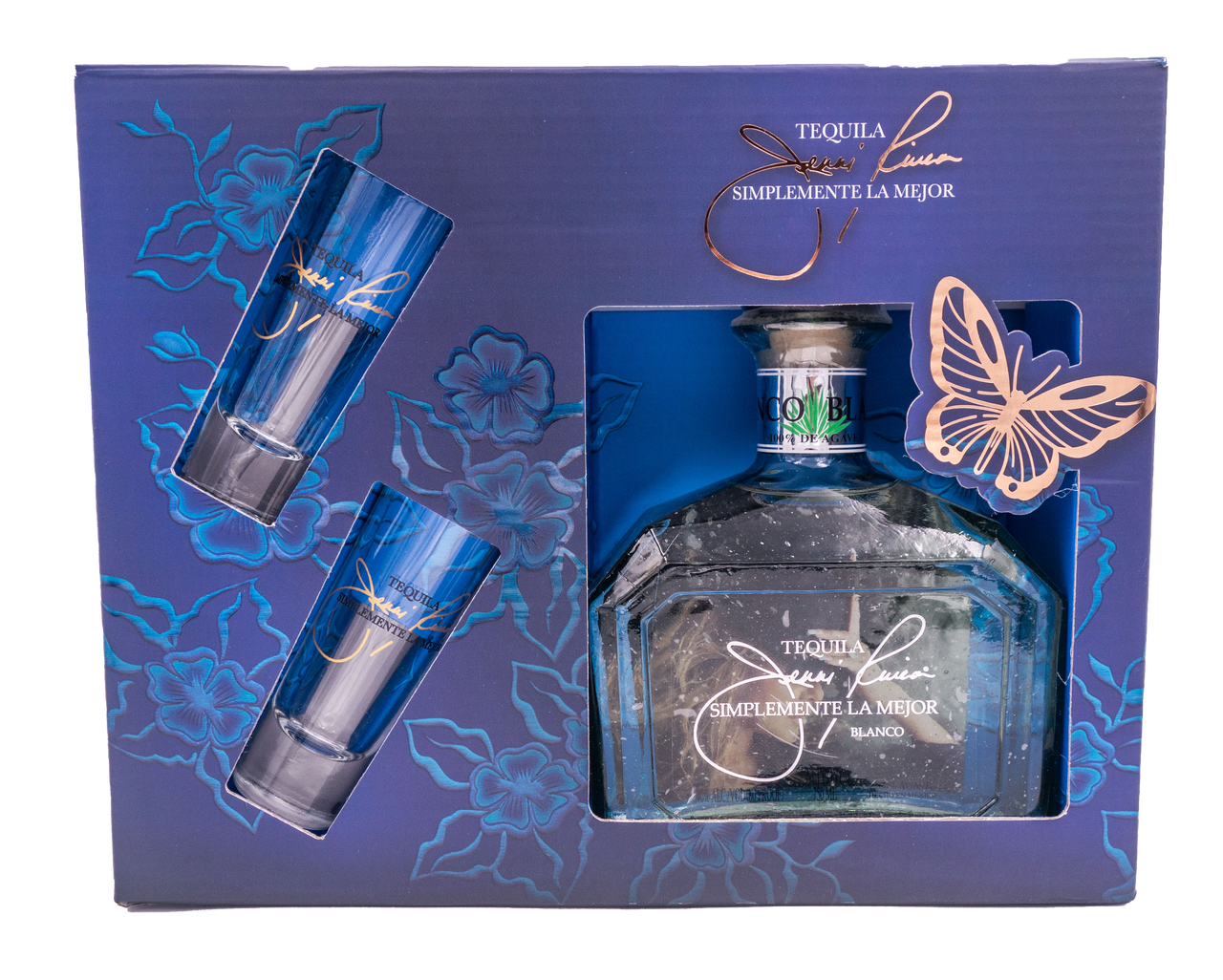 Jenni Rivera Tequila Blanco Gift Set 2022 Old Town Tequila