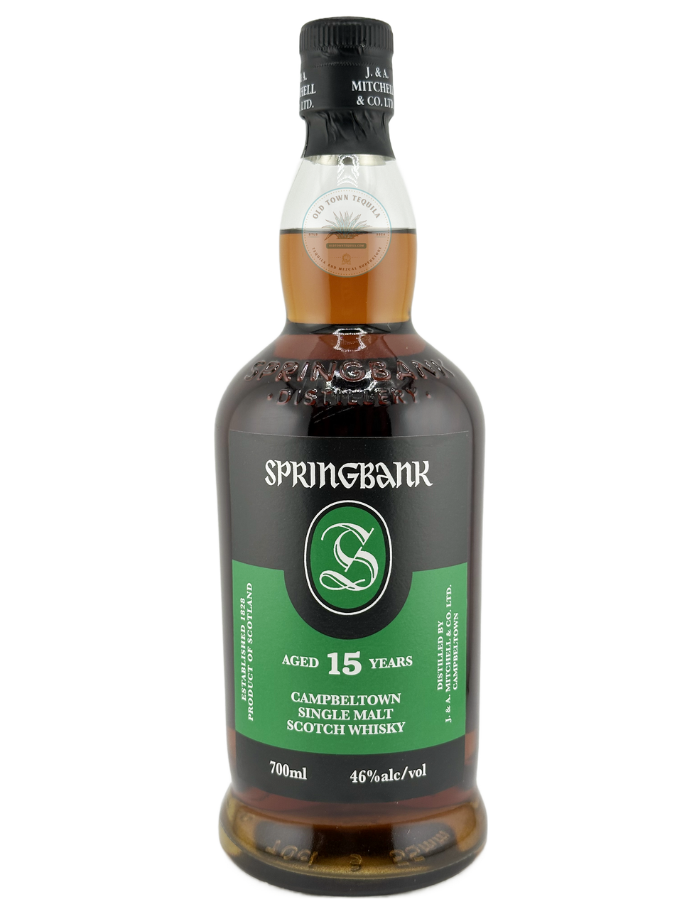 Springbank Aged 15 Years Single Malt Scotch Whisky - Old Town Tequila
