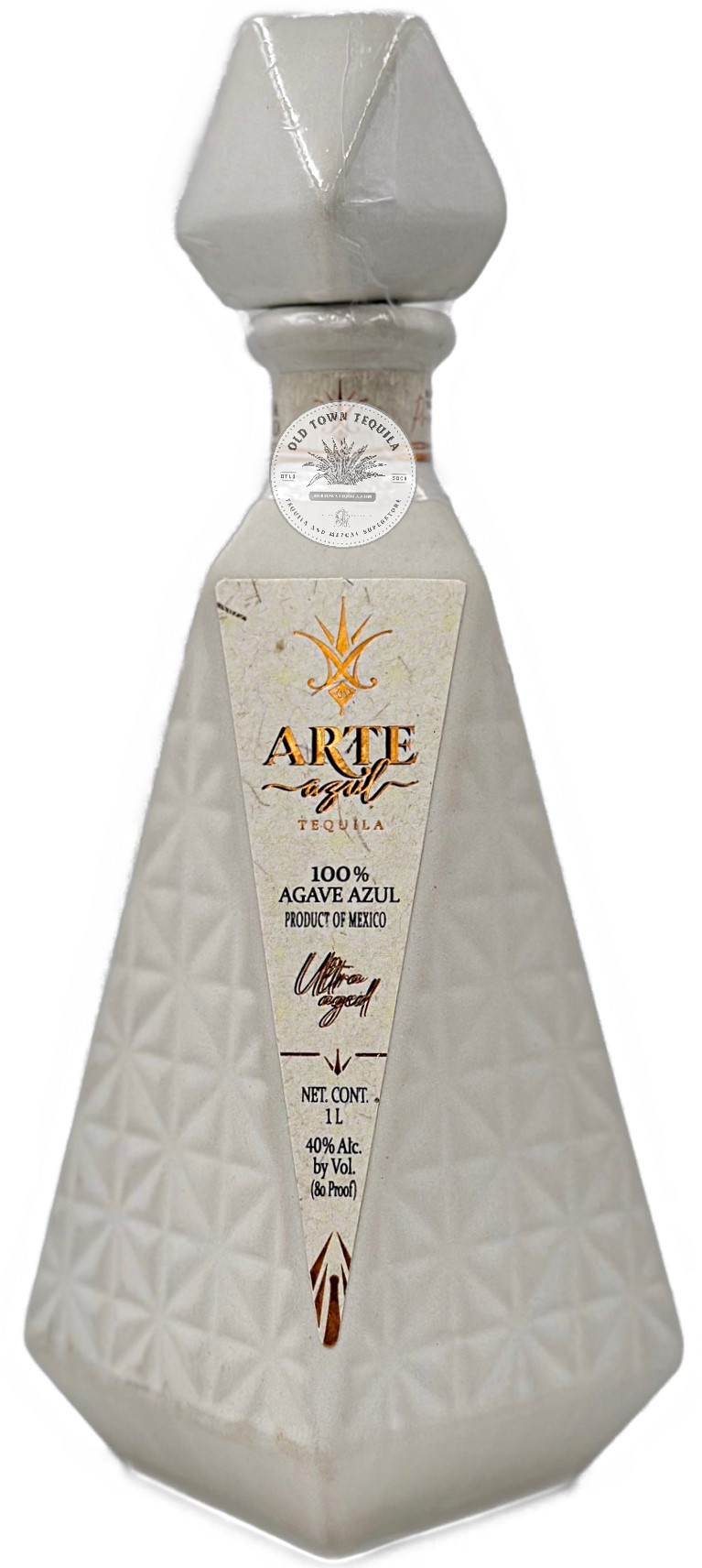 Arte Azul Ceramic Ultra Aged Tequila 1 Liter Old Town Tequila