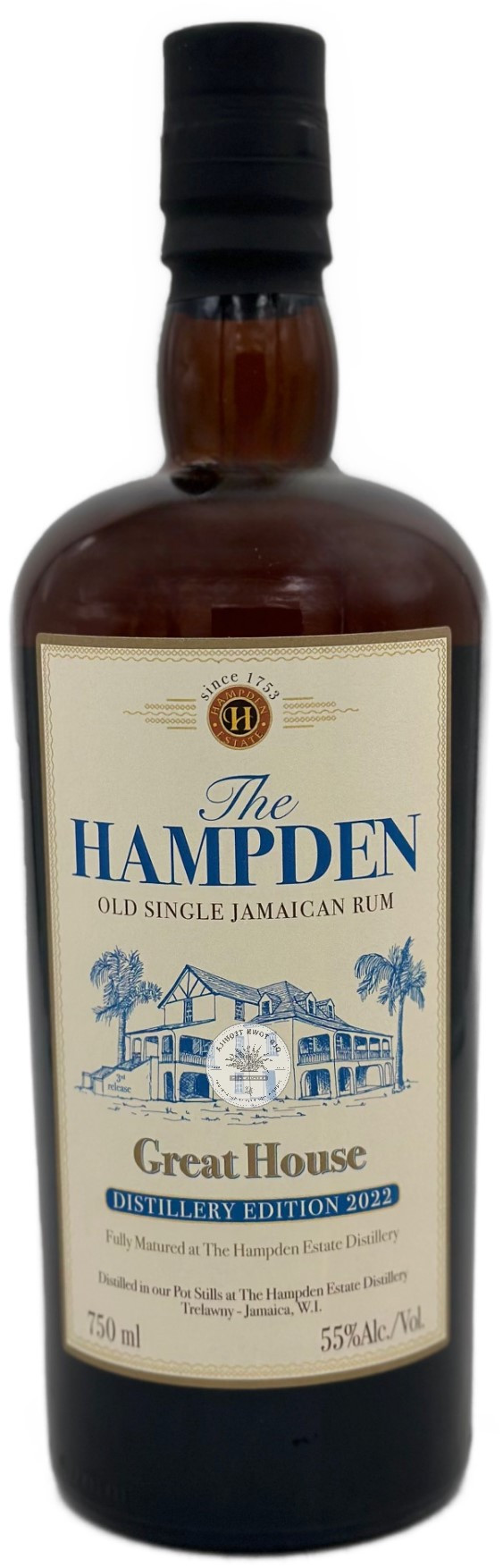 The Hampden Great House Old Single Jamaican Rum Distillery Edition 2022