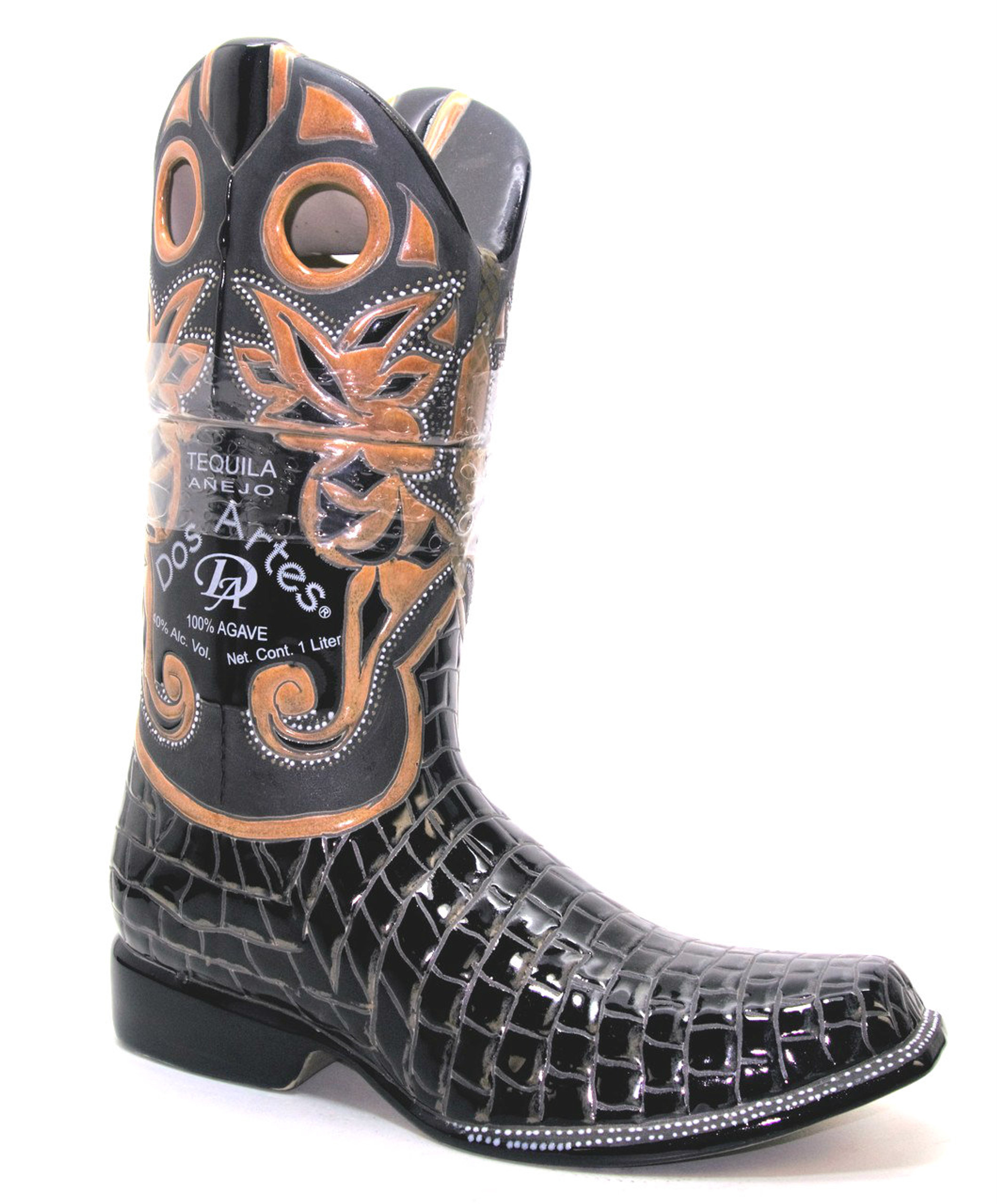 Texano Tequila Reposado Boot Shape bottle Old Town Tequila