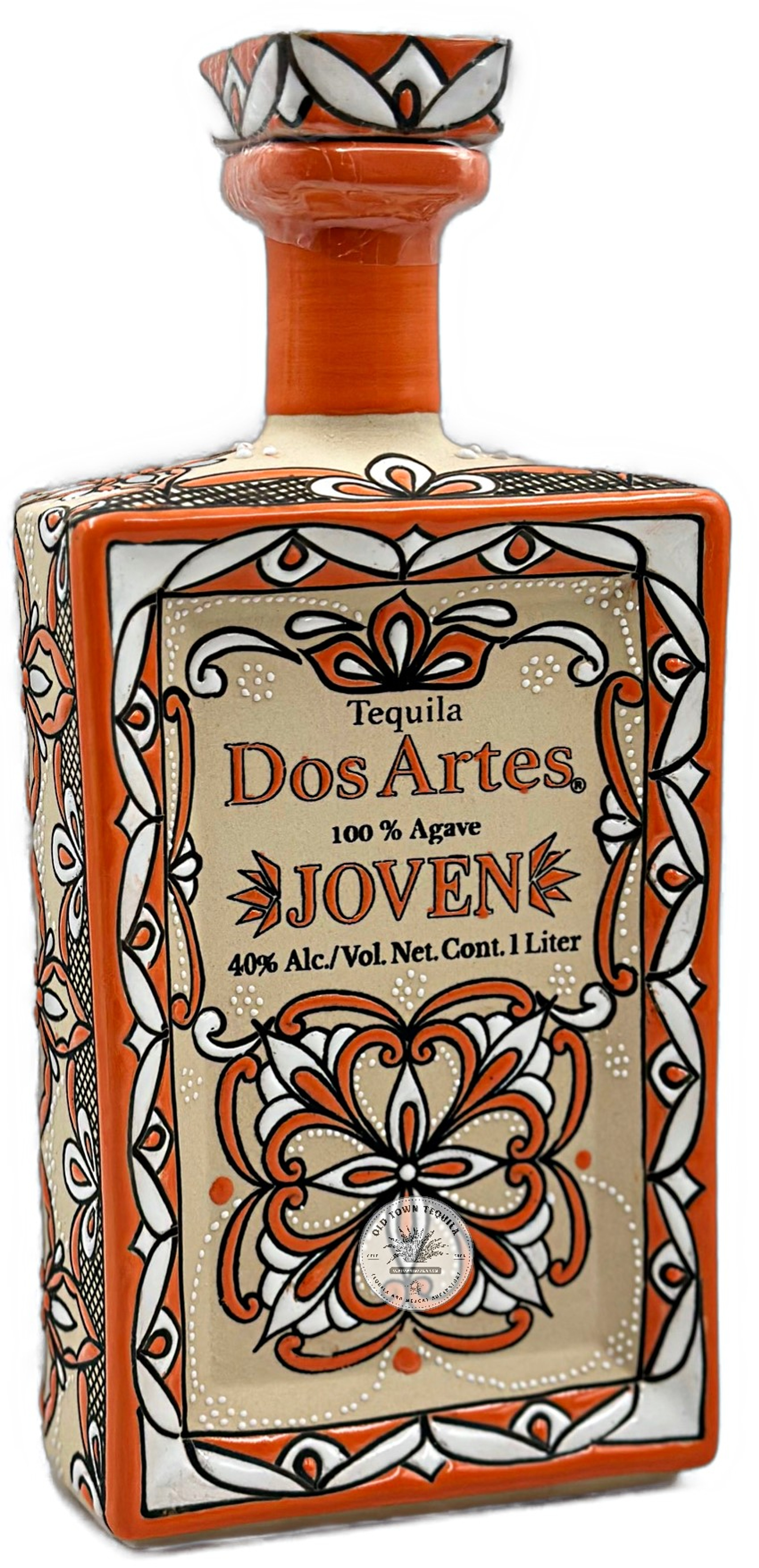 Dos Artes Anejo Tequila Mens Boot Shape (Beige) 1 Liter Old Town Tequila