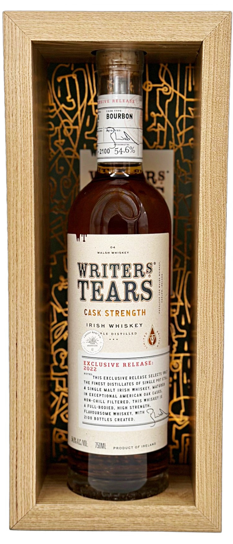 Writers Tears' Ice Wine Cask Finish Irish Whiskey 750ml Old Town Tequila