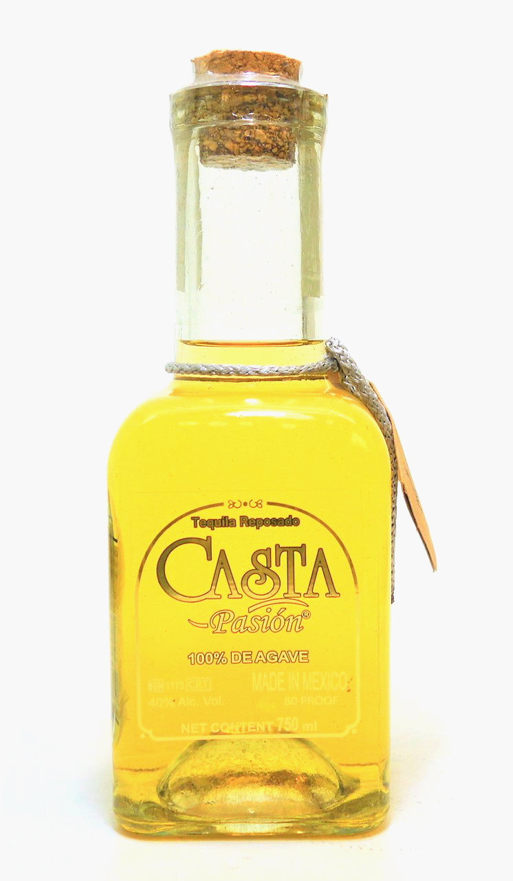 Casta Pasion Reposado Tequila Worm Old Town Tequila