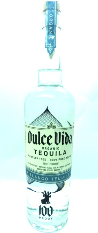 Dulce Vida organic Blanco tequila 100 proof Old Town Tequila