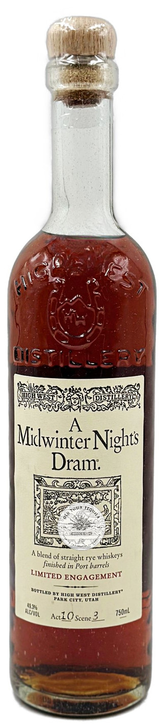 High West A Midwinter Night's Dram Act 10 750ml - Old Town Tequila