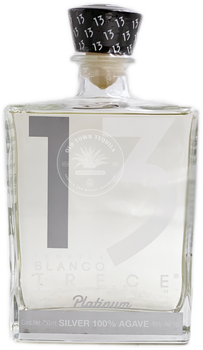Trece Platinum Tequila Blanco 750ml