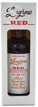 Longrow Red Limited Edition Single Malt Scotch Whisky Aged 13 Years 