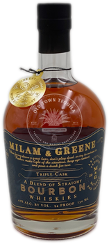 Milam & Greene Triple Cask Straight Bourbon Whiskey 750ml