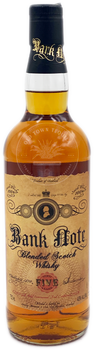 Bank Note Blended Scotch Whisky Aged 5 Years 750ml