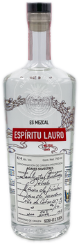 Espiritu Lauro Mezcal Agaves Silvestres Tobala 750ml