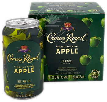 Crown Royal Washington Apple Whisky 4 Pack 