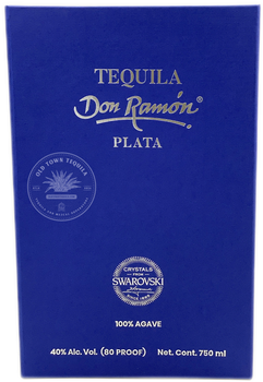 Don Ramon Swarovski Crystal Limited Edition Silver Tequila