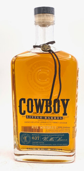 Cowboy Little Barrel Rye Whiskey 
