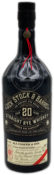 Lock Stock & Barrel Limited Release 20 Year Straight Rye Whiskey 