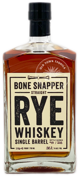 Bone Snapper Single Barrel Straight Rye Whiskey 750ml
