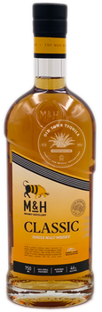 M&H Classic Single Malt Israeli Whiskey 750ml
