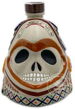 Riqueza Cultural Ceramic Craneo Anejo Tequila