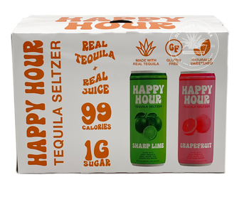 Happy Hour Tequila Seltzer Variety Pack