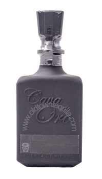 Cava De Oro Extra Aged Anejo Black Bottle Tequila